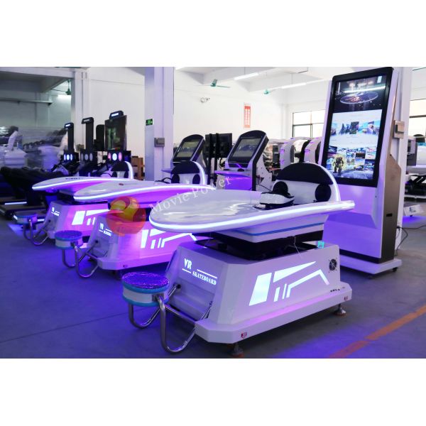 Amusement Park 9D Simulator Virtual Reality Equipment CE / SGS / TUV / BV