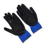 18 Needle Nylon Latex Frosted Anti Slip Gloves Thickened Breathable Labor