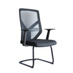 Detachable Headrest Fabric Swivel Desk Chair 200-250kg Load