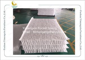 Wholesale Queen Size Pocket Spring Unit With Non Woven Fabric Cover from china suppliers