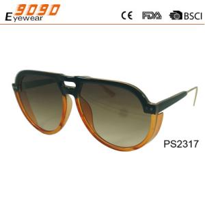 Wholesale Newest Style 2018 plastic Fashionable Sunglasses,UV 400 Protection Lens from china suppliers