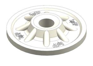 Wholesale Fiberglass Bolts GFRP Round Plate D170mm With Falt / Spherical / Conical Nut from china suppliers