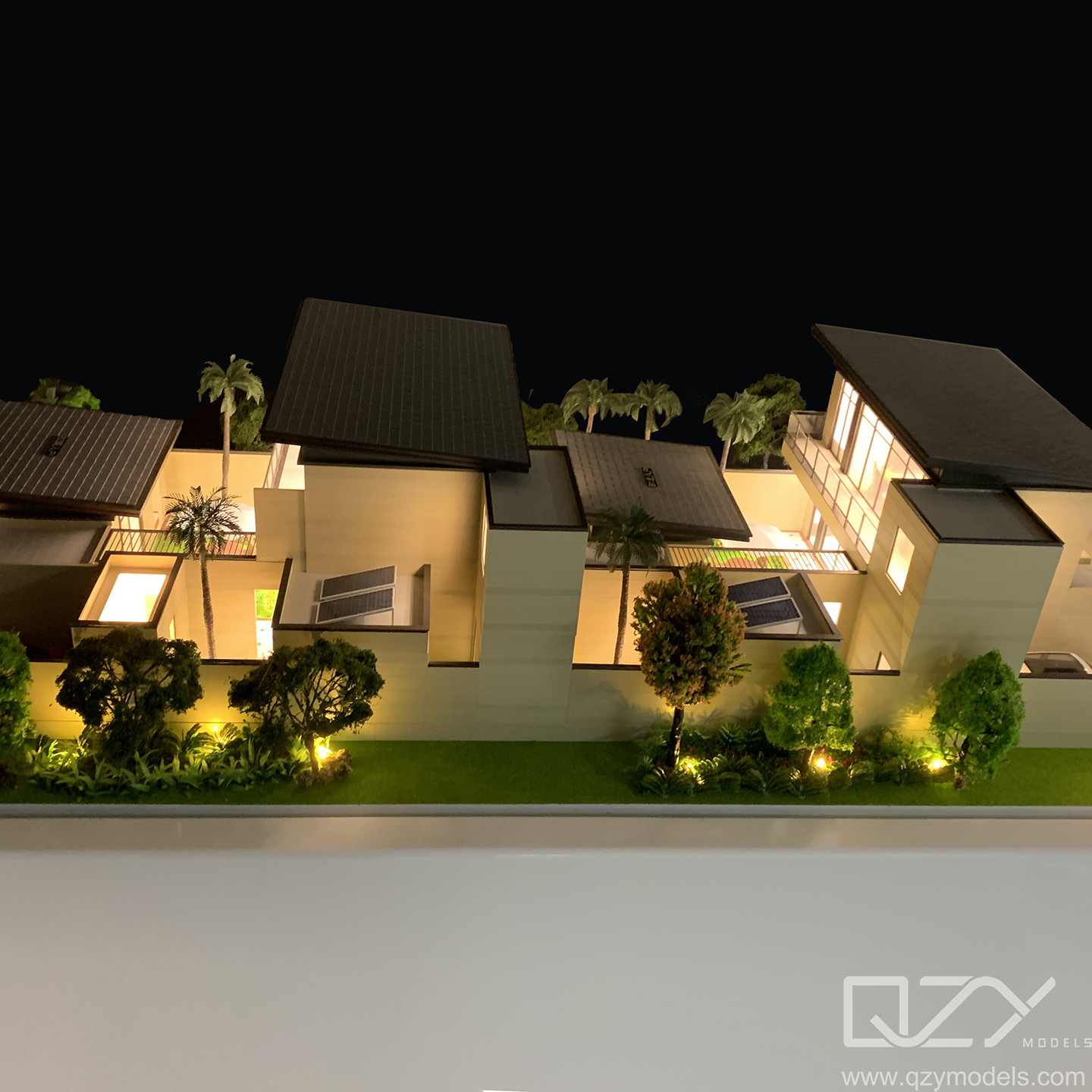 1/25 Chinese Style Villa Model China Overseas Property -Wanning Shenzhou Peninsula Project Model