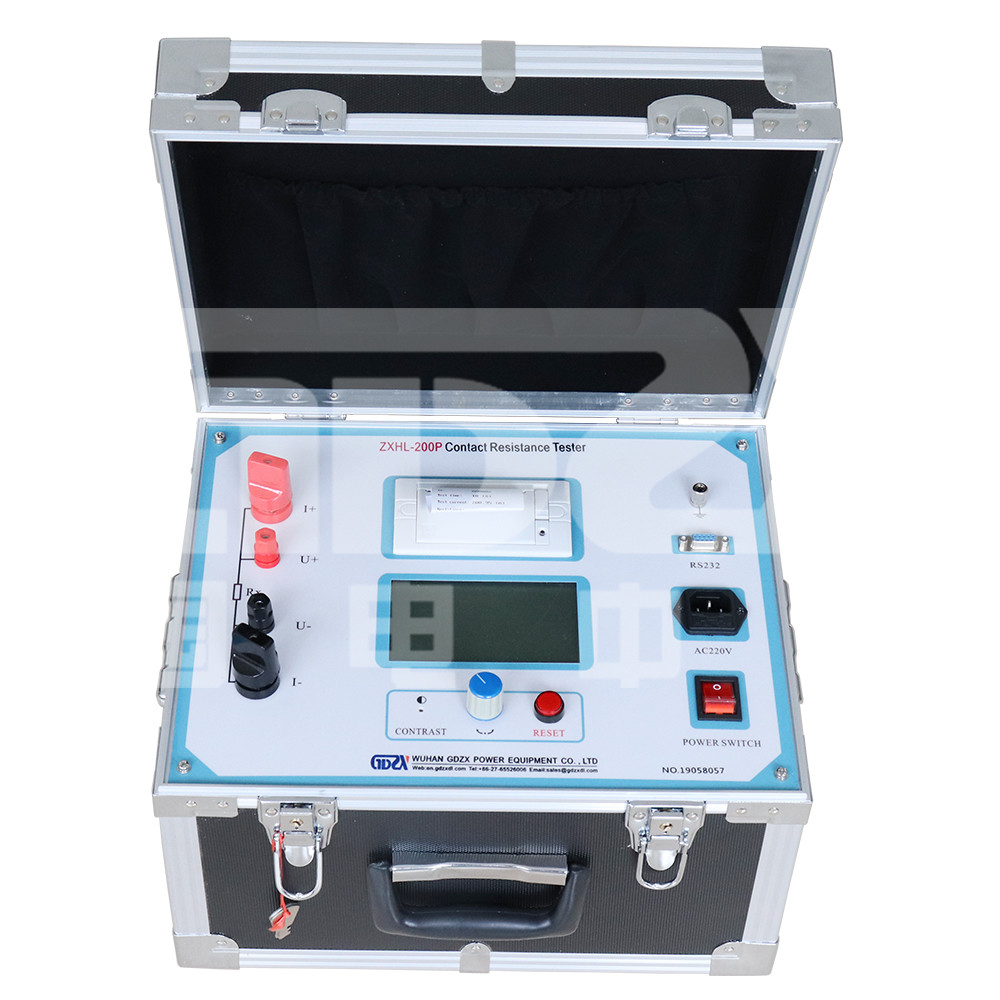 ZXHL-200P DC50A 100A 150A 200A Switch Control Contact Resistance Tester
