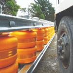Anti Corrosion Traffic Barrier Safety Roller Barrier Highways Road Roller
