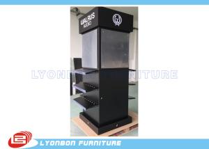 Wholesale MDF Four - Sided Wooden Display Stands / Free Standing Display Shelves Finished from china suppliers
