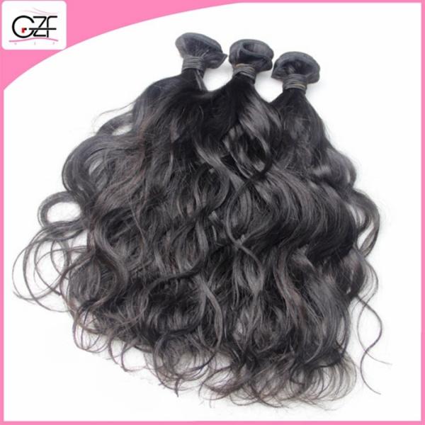 Wet and Wavy Indian Hair Weaving Wholesale Natural Wave Cheap Virgin Indian Hair