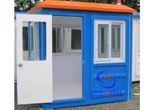 China Prefabricated Low Cost Fiberglass Sentry Box / Guard Shacks and Booths Well- designed on sale
