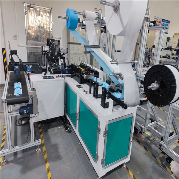 CE Automatic Disposable Mask Machine 10 KW For Inner Ear Mask