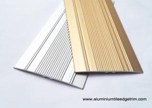 Wholesale Bronze Aluminium Floor Trims / Flat Floor Threshold 50 mm x 90 mm / 2700 mm from china suppliers