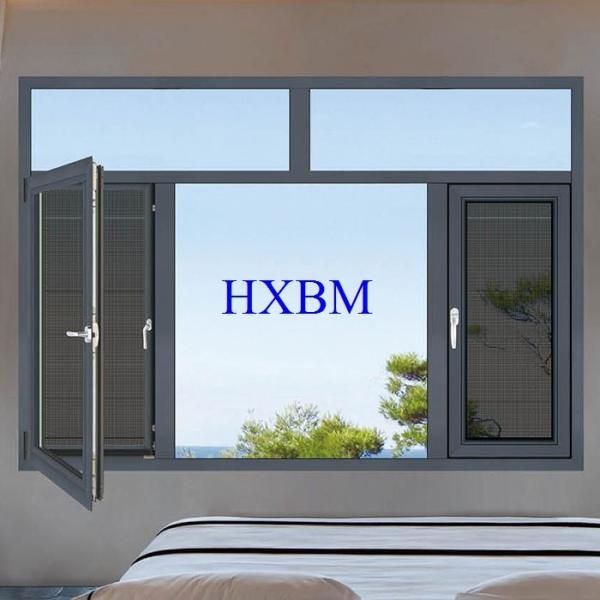 Double Glazed Aluminum Casement Windows German Hardware With Good Air Tightness