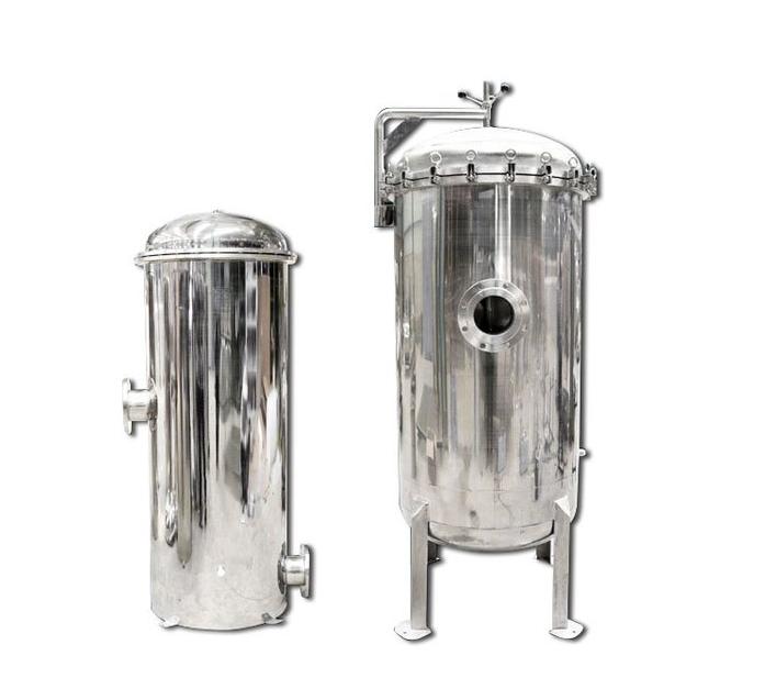 62KG Weight Wide Micron Range Stainless Steel Bag Filter Housing for Food Beverage Shops