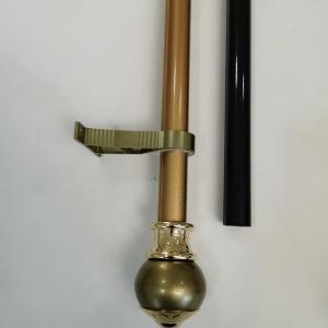 Wholesale 0.4mm Zinc Alloy 6.7 Metres Flexible Curtain Pole from china suppliers