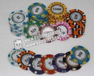 Wholesale XF Fourteen Grams Gilt-edged Crown Clay Chip from china suppliers