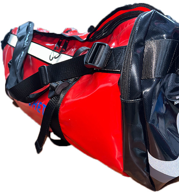 Bright 60L Large Capacity Equipment Bag Dry And Wet Separation Multi-Function Straps Waterproof For Diving Equipment Fins Fishing Equipment Storage
