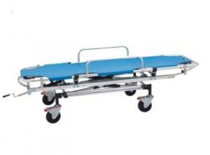 China Folding Aluminum Alloy Emergency Stretcher Trolley / Ambulance Emergency Bed on sale