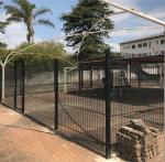 heavy gauge Anti climb welded security fence 358 wire mesh fence