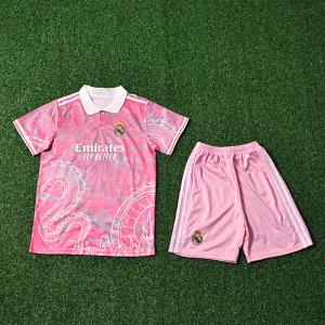 Wholesale Real Madrid 2024-2025 Season Childrens Football Jerseys Special Edition Group Personalized Customized from china suppliers