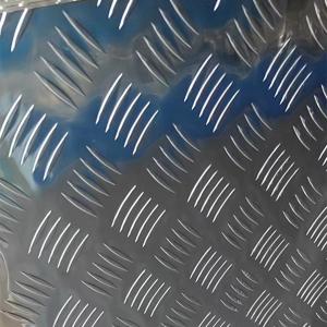 Wholesale Aluminium Chequerd Plate Sheet 1000mm Diamond Non Slip 5 Bar from china suppliers