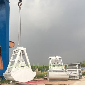 Wholesale 5 Cubic Remote Control 2 Peel Hydraulic Grab Bucket from china suppliers