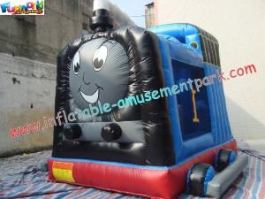 Wholesale PVC Kids Outdoor Thomas Train Inflatable Commercial Bouncy Castles Jumping House 4x3x3M from china suppliers