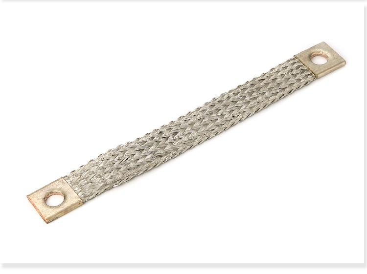 electromagnetic radiation shielding non-insulated flexible copper connection