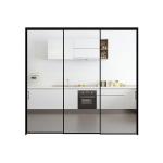 European Style Thermal Break Aluminum Sliding Glass Doors with Triplex Glass