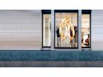 140° View Angle Indoor P3.9 Clear Glass Window LED Video Wall Screen 1000*1000mm
