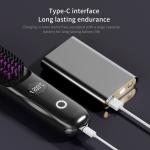 Personal Care Hair Dryer Electric Brush Hot Air Comb Heat USB Wireless