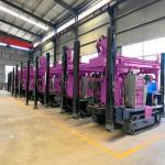 Water Well Drill Machine Borehole Depth 260m Portable Hydraulic Water Well