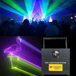 2W Lazer Light DJ Disco for Night Club Stage Animation laser Lights 1- Luces DJ