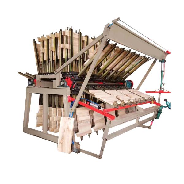 30 Rows Woodworking Lock Composer Solid wooden door Wood Clamp Carrier machine