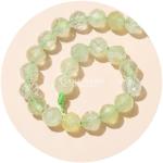 Crystal Faceted Round Bead Bracelet Semi-Finished DIY Jewelry Accessories Loose