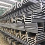 Hot Rollled Shape Carbon Steel Sheet Piling For Construction Used