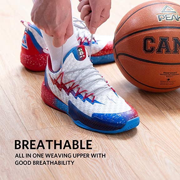Lou Williams Lightning PEAK Mens Outdoor Basketball Shoes Anti Slip