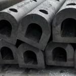 Dock Rubber Fender Eco Friendly Materials Bumpers for Bulk Handling Ports