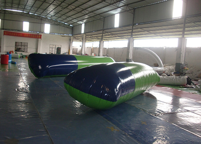 0.9mm PVC Inflatable Jumping Toys Blob Water Launcher With EN14960