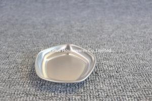 Wholesale Cooking utensil food grade 37g appetizer plates pentagonal shaped dipping bowls durable metal mini seasoning sauce dish from china suppliers