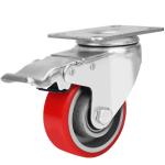 Heavy Duty PU Caster Wheel for Sewing Machine Load 100kg/110kg/130kg Ball