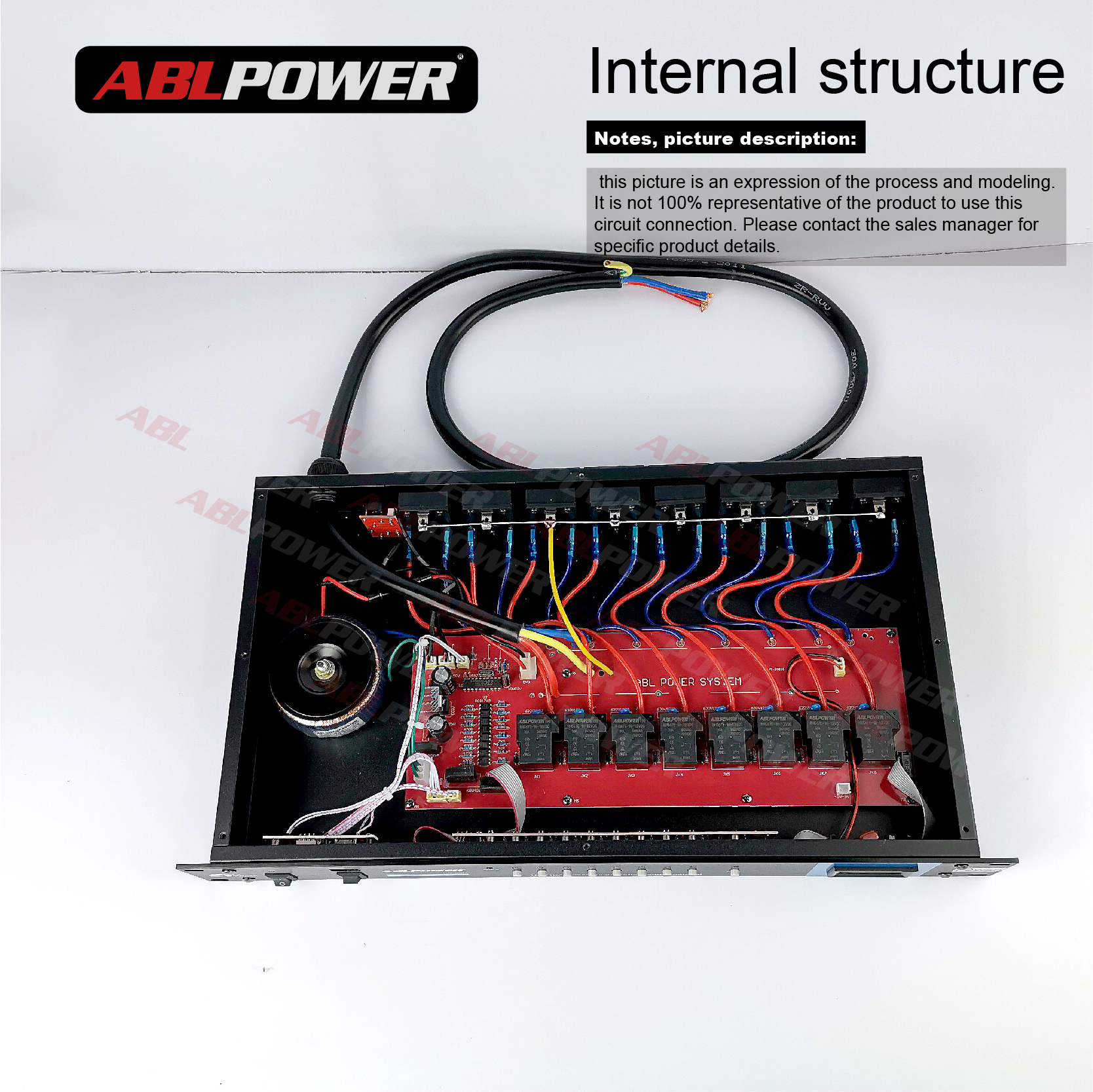 External Control Switch Interface 2000W 16A Power Supply Sequencer