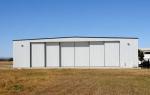 Industrial Temporary Aircraft Repair Hangar Pre Engineered H Beam Steel Airplane