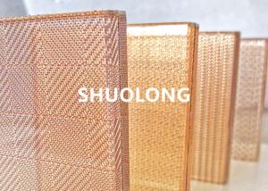 Wholesale High Temperature Resistant Laminated Glass Wire Mesh Customized Size from china suppliers