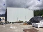 Q235 / Q345 Steel Prefabricated Homes , Class One Quick Build Warehouse
