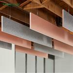 Interior Wall and Ceiling Panel Polyester Sound Absorption Acoustic Board