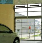 Remote Control 50mm 2.5m Track Glass Panel Garage Doors