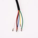 OEM High Flexible Coiling Cables Spiral Spring Wire Harness Automatic Cable