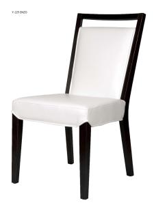 Wholesale wooden frame fabric/PU dining chair Y-225 from china suppliers
