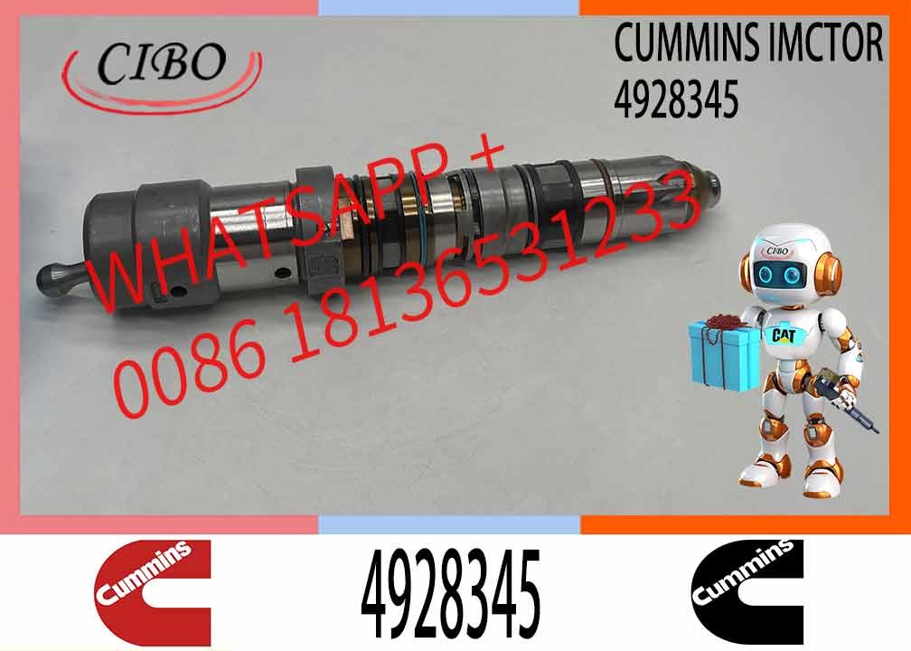 Construction Machinery Spare Parts Injector 3867762 4928345 4087886 4001830 Fix QSK19 K19 Engine