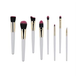 Wholesale Thoughtful Design Beauty Brushes Set Gradient Hair Durable Wooden Handle from china suppliers