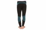 Stretchable Color Blocking Ladies Yoga Outfits 76% Nylon 24% Spandex